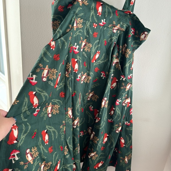 Modcloth x Collectiff Skirt with suspenders 14 - Picture 3 of 5